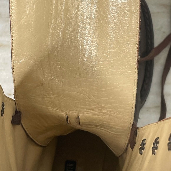 Ann Demeulemeester boots 8 or 38.5 EU Brown Heeled lace up - Picture 8 of 12